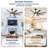 Farmhouse 60" 8-Blade Large 3CCT LED Windmill Ceiling Fan with Light and Remote Control