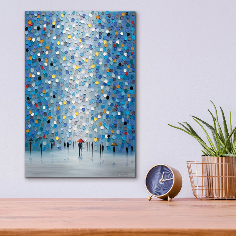 «Blue Heaven» par Ekaterina Ermilkina - impression sans cadre, H 16 po x l 12 po x P 0,13 po