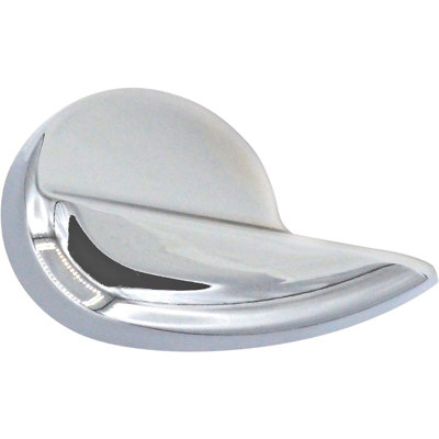 Side Mount Toilet Handle Replacement Kit With Stainless Steel Handle, Chain Trip Toilet Flushing Lever With Plastic Nut And Brass Plated Metal Arm, Chrome