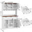 CLOSE -OUT Armoire garde-manger de ferme H 73 po Asharani-1169631143