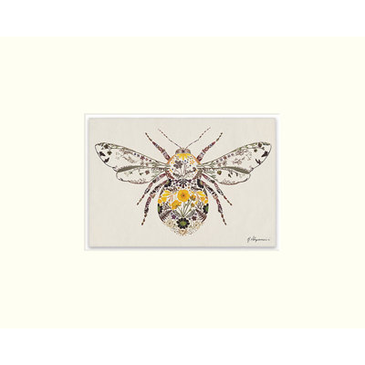 Buttercup Bumblebee by Helen Ahpornsiri - No Frame Print