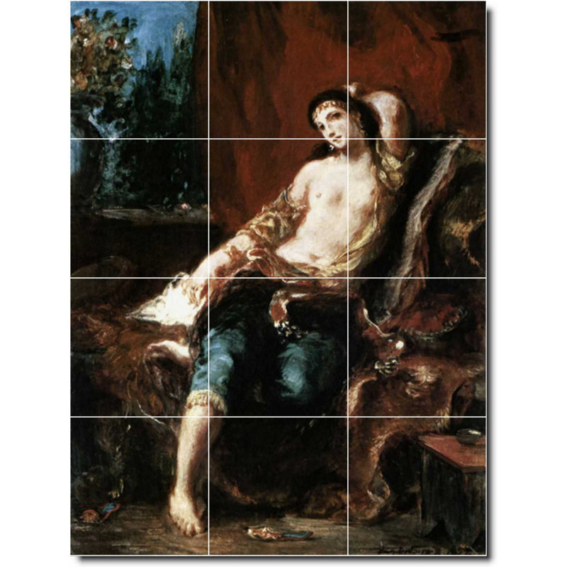 Carreau de peinture murale 24 po x 32 po 8 po x 8 po, Nu 02509