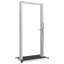Naim 210cm H Steel Freestanding Outdoor Shower and Footwash Spout-50945213