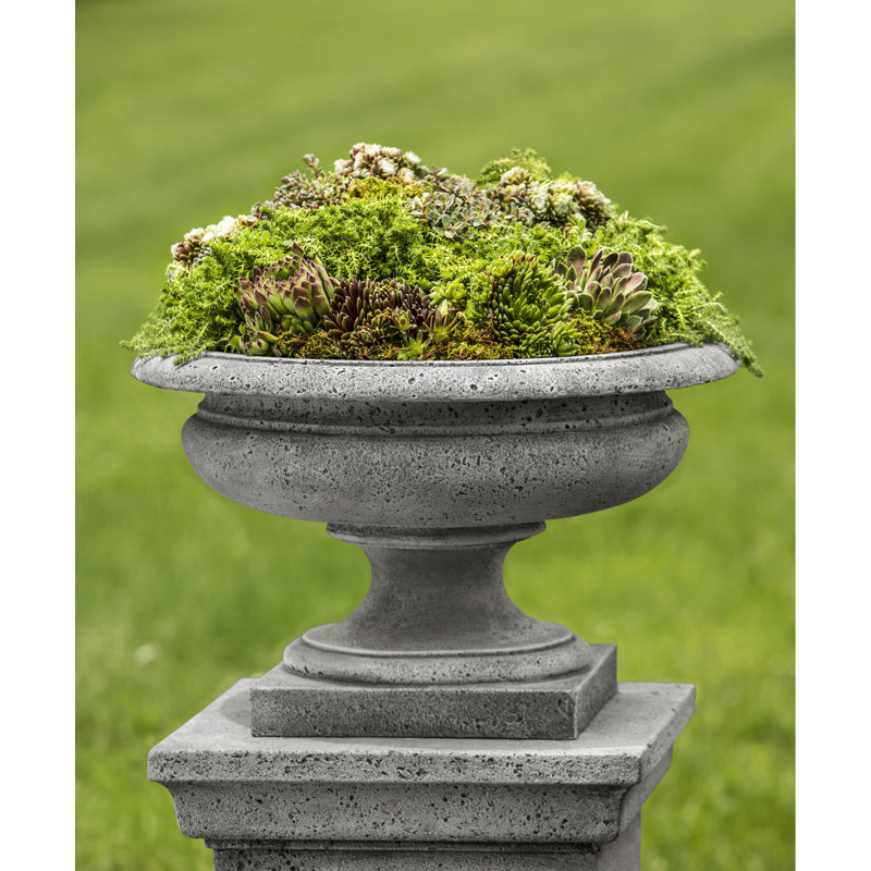 Palazzo Handmade Planter, Graystone