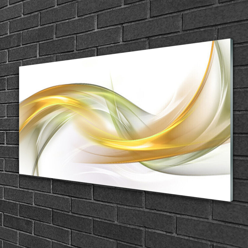 Art Abstract - No Frame Print on Glass