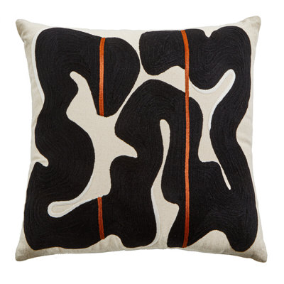 Dequisha Abstract Square Cushion