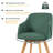 Fegan Swivel Linen Upholstered Back Side Chair-910379908-879140303