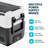 40L Compressor Car Refrigerator with Dual Temp