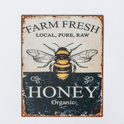 Farm Farm - Miel pur, cru et biologique avec abeille