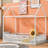 Twin White Metal House Bed With Safe Roof Frame-406985858