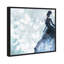 Butterfly Lady Blue - Impression sur toile-56377358-56377357