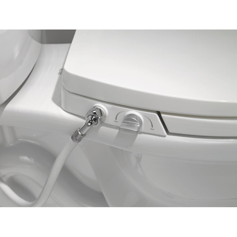 Delta Faucet Refresh Elongated Bidet Toilet Seat, Bidet Attachment