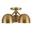 Fosso 13-in Gold Semi-Flush Mount-1534717988