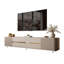 Unfinished TV Stand for TVs up to 75" with Fireplace Included