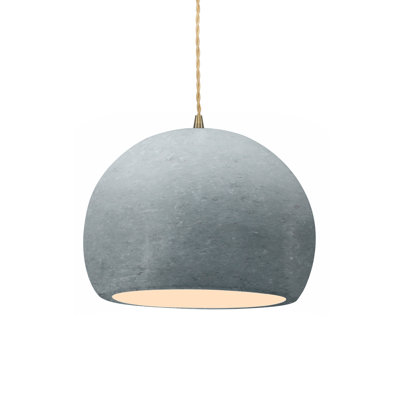 Luminaire suspendu 1 lumière DEL intégré Aschwin