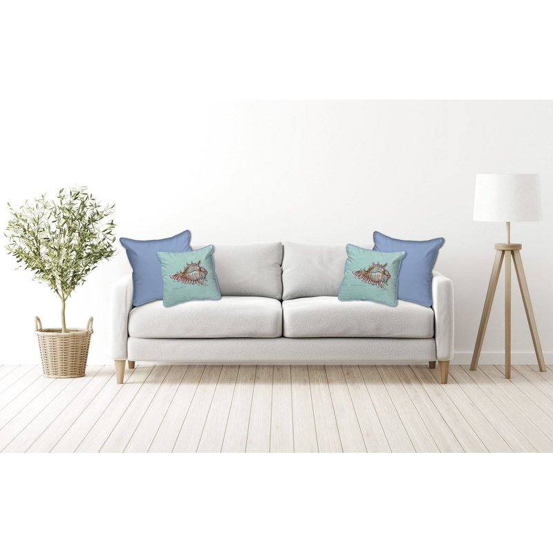 Housse et insert de coussin extérieur Conch