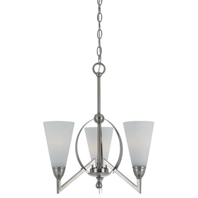 Lustre classique/traditionnel ombré 3 lumières Westminster