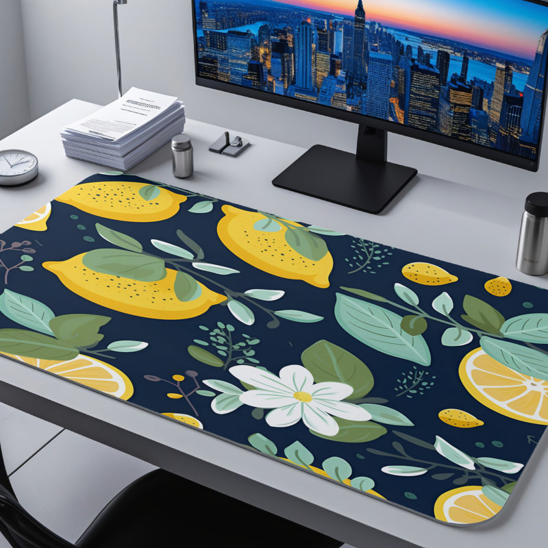 Polyester Desk Pad, 31.5x15.5