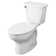 Cadet PRO Two-Piece 1.28 gpf Standard Height Round Front Toilet With Seat and Wax Ring