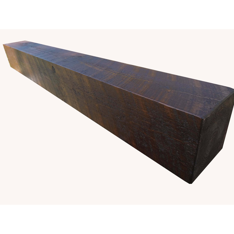 Wood Mantel, 72", 4" x 8"