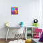 «Bold Pop Elephants», art de la giclée encadrée par Ziwei Li-1127090757-1127090874
