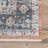 Demarcus Medallion Runner Rug for Living Room Bedroom Dining Room Entryway Hallway Kitchen, Rust/Blue-949783098