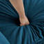 Chenille bleue, 2 + 3 places avec revêtement respirant, essentiel pour le salon, tissu et éponge pour plus de confort