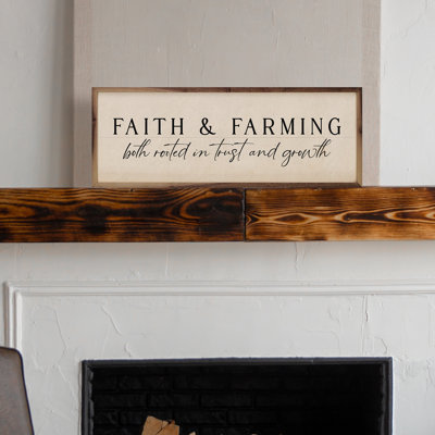 Faith and Farming - blanc