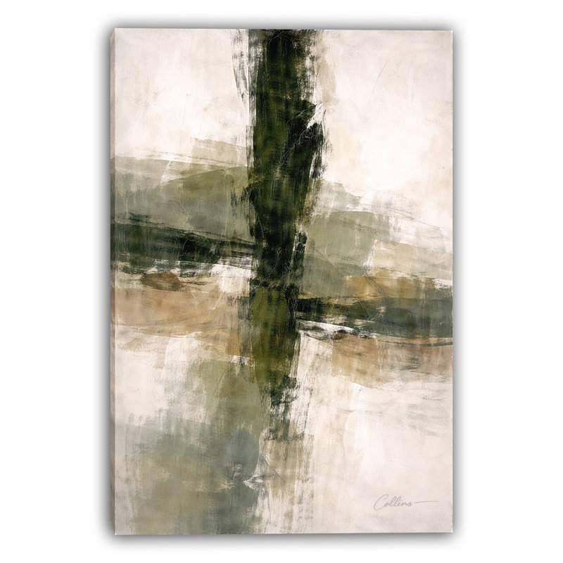 Art mural sur toile Sage Pathway, L 16 po x H 24 po x P 1,5 po
