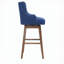 Ensemble polyvalent de 2 tabourets de bar pivotants au design robuste et confortable
