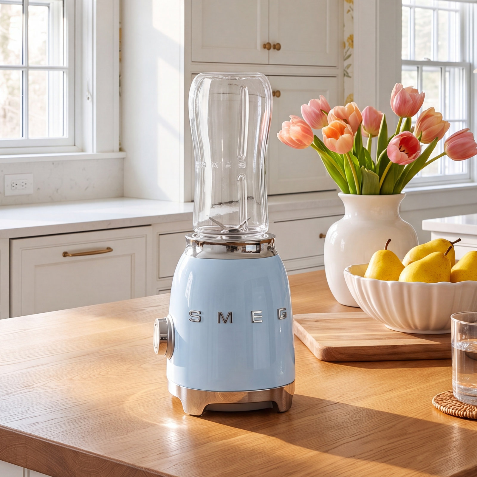 SMEG Personal Blender, Pastel Blue