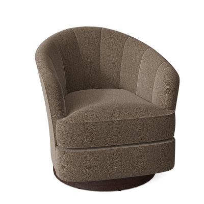 Fauteuil demi-tonneau pivotant de 28,75 po Conseilsy
