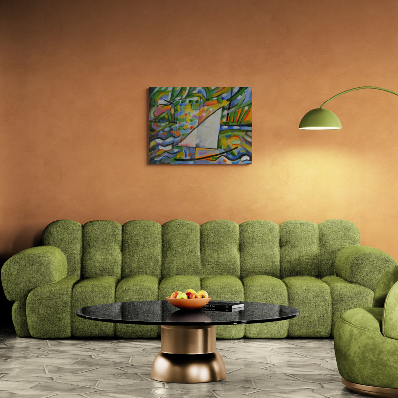 «Colorful Sailing - Fine Art, estampe numérique sur toile tendue avec châssis, 2015