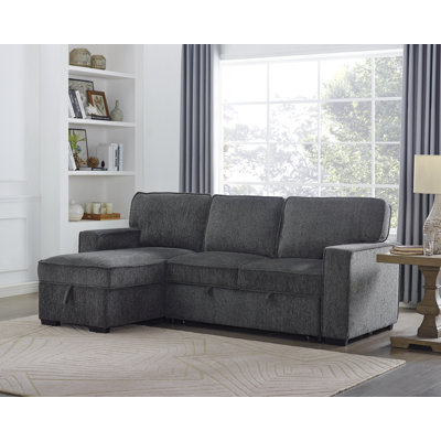 92" Wide Left Hand Facing Sleeper Sofa & Chaise by Latitude Run