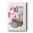 Her Cowboy Boots -Gallery Wrapped Cavas
