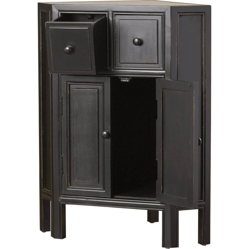 Solid Wood Accent Cabinet