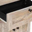 50cm W Solid Wood Bedside Table-596448021