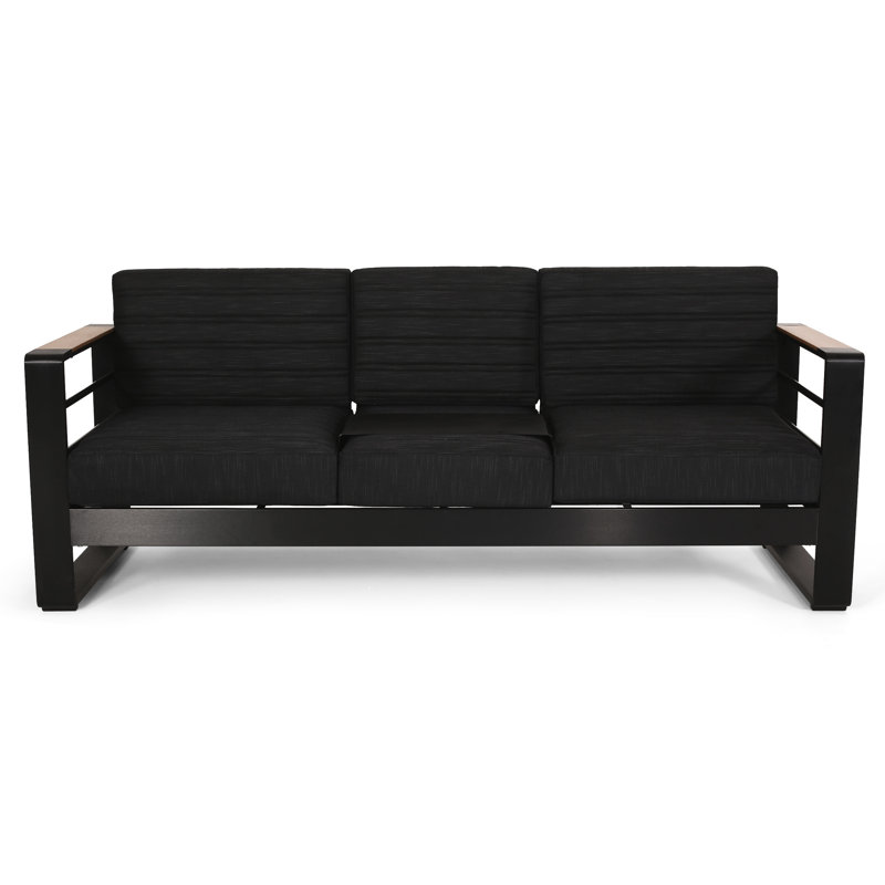 Classic Porch With Aluminum Build And Seat Cushions Made Balcony - Cushion