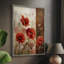 Wild Poppies II, reproduction encadrée - bois massif-1433243367