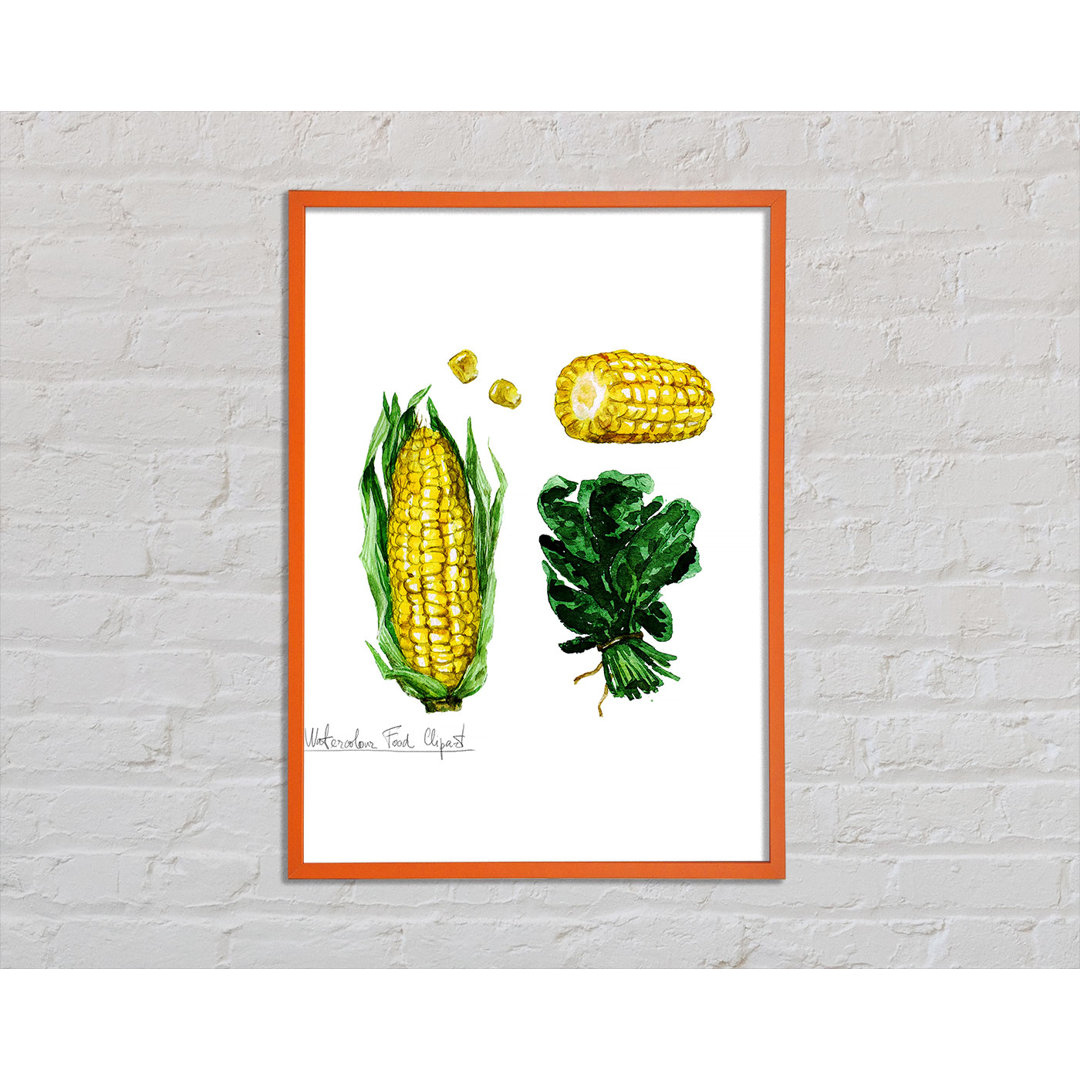 Decoste Sweetcorn 1 - Einzelner Bilderrahmen Kunstdrucke