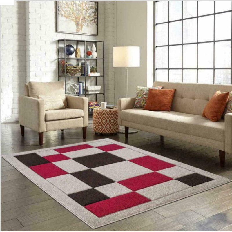 Moshier Plaid Area Rug, Rectangle 200 x 290cm