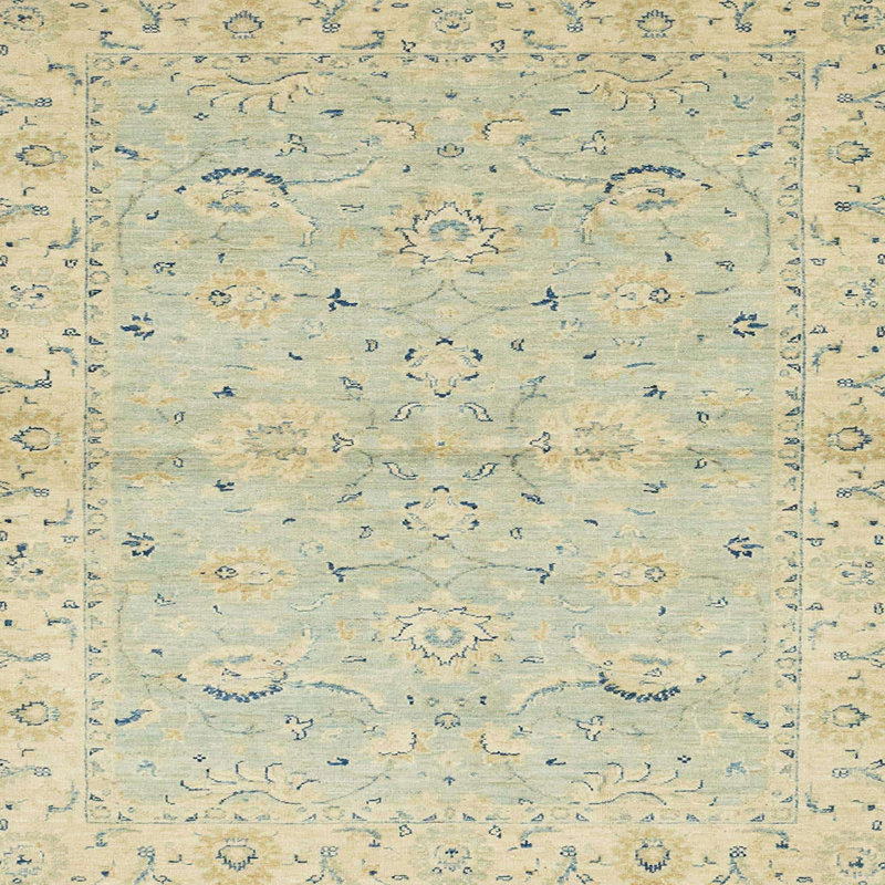 Abstract Indoor Rug, Square 3'