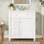 Meuble-lavabo avec lavabo en céramique 30 po-997747188