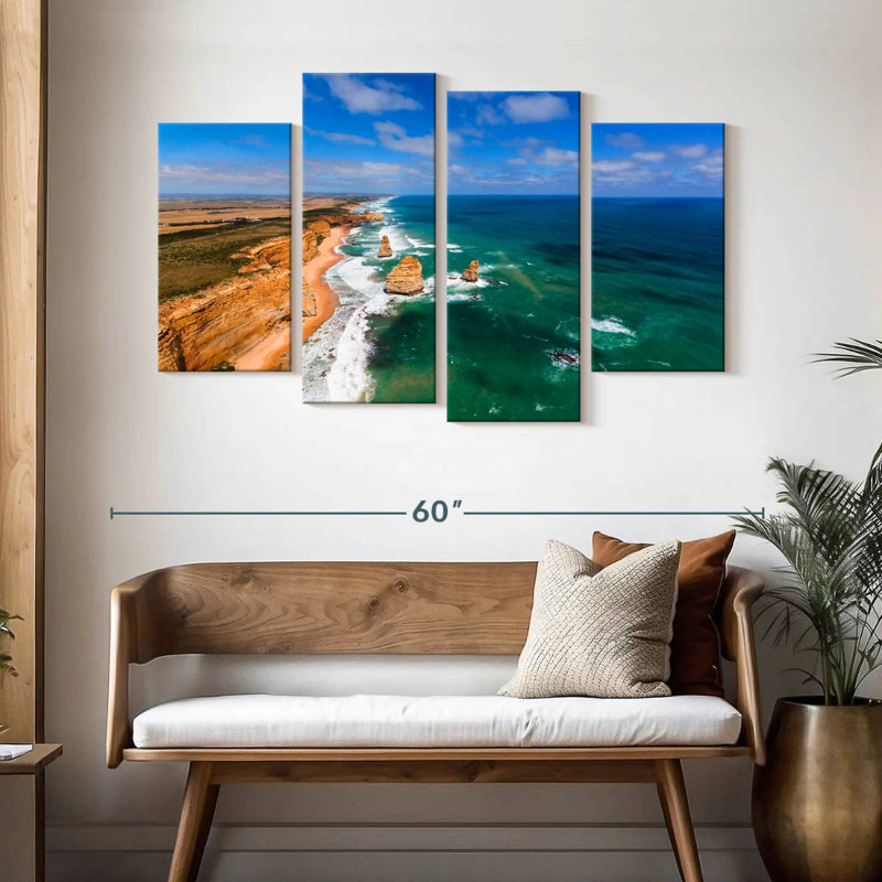Gillard Great Ocean Road Cliff, H 32 po x l 52 po