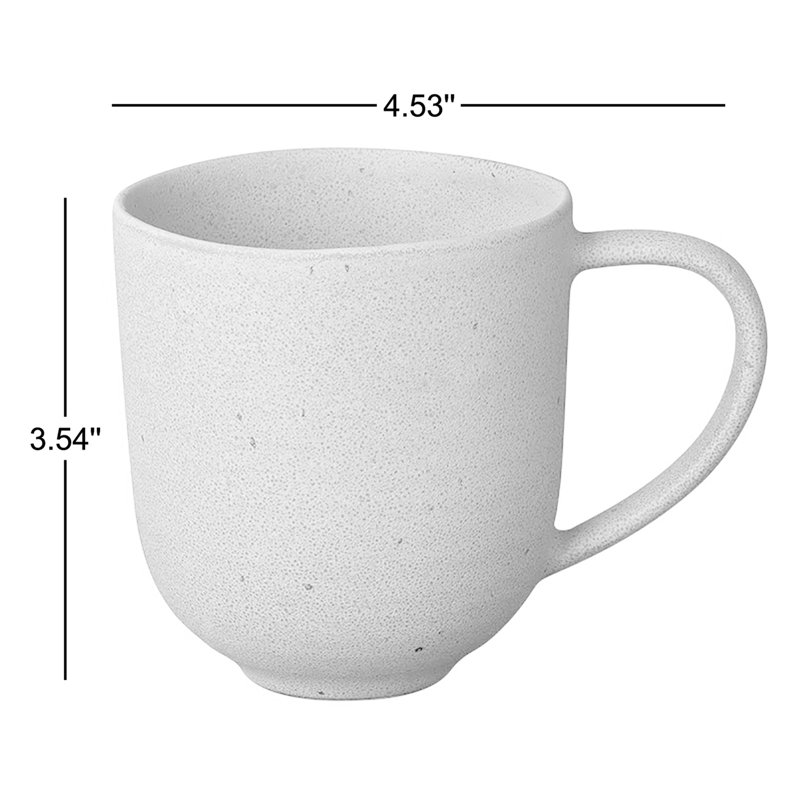 Kumi Ceramic Coffee Mug with Handle, Fungi