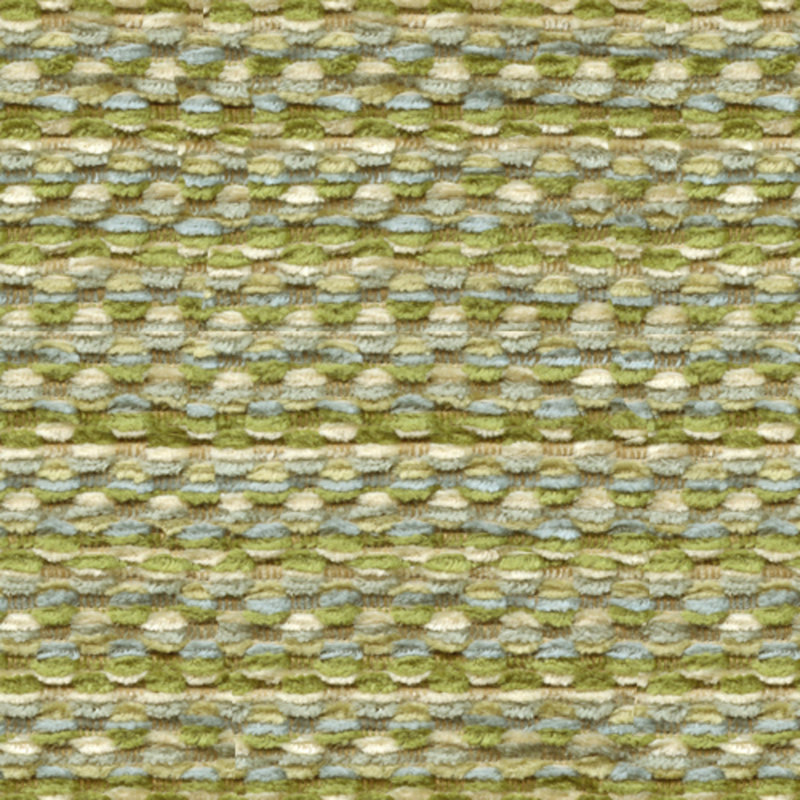 Guaranteed in Stock Acrylic Fabric, Green/Blue/White