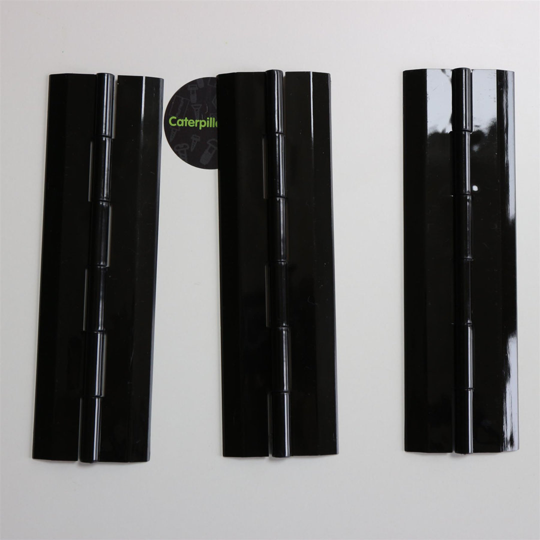 Acrylic Hinge 150mm Black, Continous Acrylic Piano Hinges