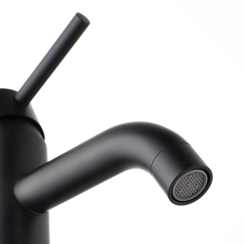 Robinet de salle de bain vasque, Noir mat