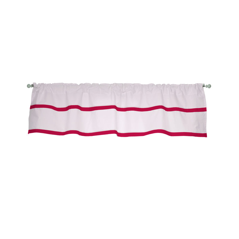 Jupe de fenêtre 72 po Dvorak, Rose vif