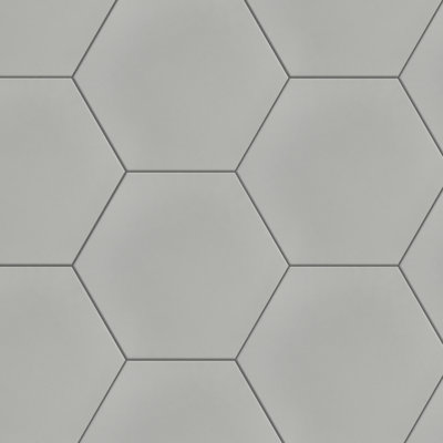 Carreau de porcelaine 9 po x 10 po Textile Hex